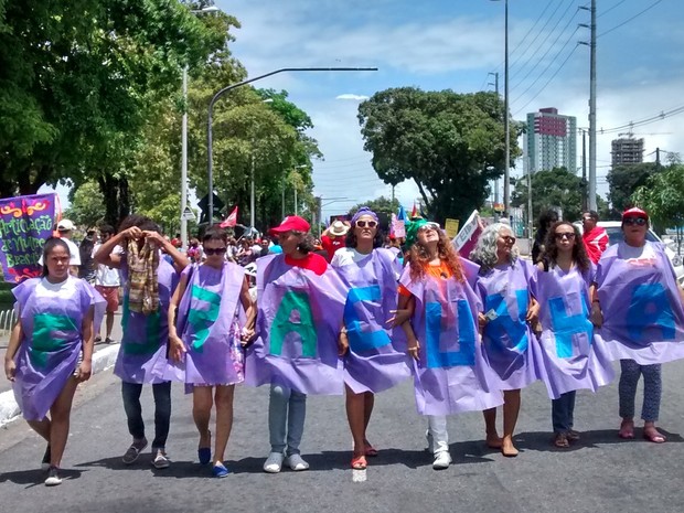 G Grupo Realiza Protesto Contra Eduardo Cunha Em Jo O Pessoa