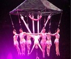 3 brasileiras ficam feridas em queda em circo (Frank Caprio/AP Photo)