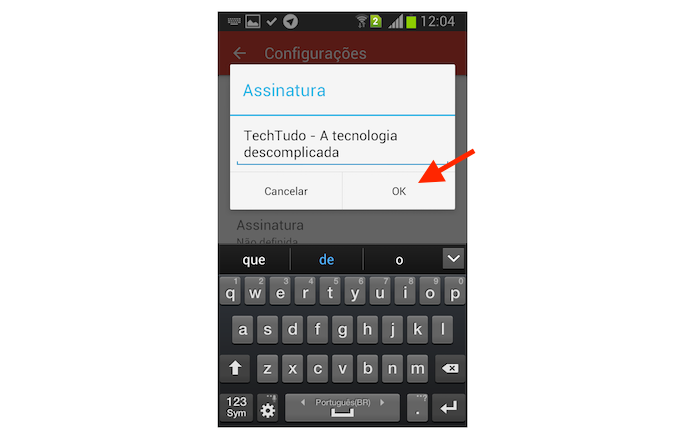 Definindo uma assinatura de e-mail no Gmail para Android (Foto: Reprodução/Marvin Costa) (Foto: Definindo uma assinatura de e-mail no Gmail para Android (Foto: Reprodução/Marvin Costa)) Definindo uma assinatura de e-mail no Gmail para Android (Foto: Reprodução/Marvin Costa) (Foto: Definindo uma assinatura de e-mail no Gmail para Android (Foto: Reprodução/Marvin Costa))