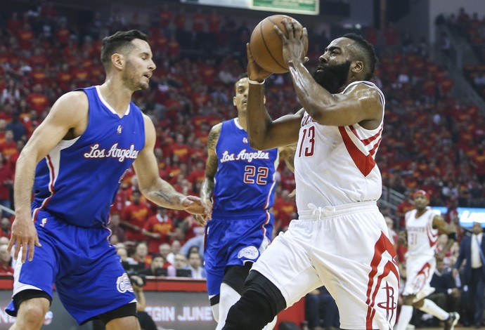 James Harden Houston Rockets Los Angeles Clippers NBA (Foto: Reuters)