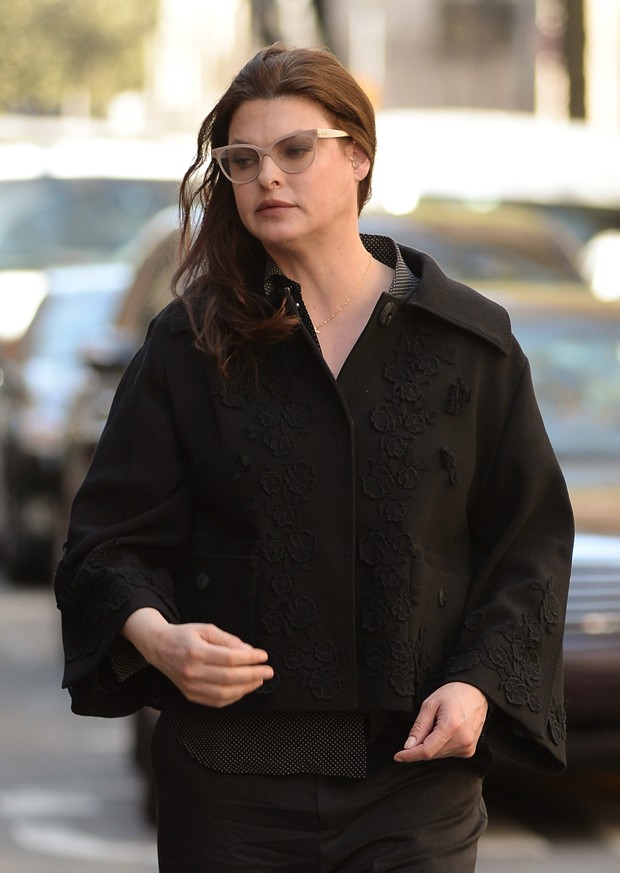 Linda Evangelista em 2016  (Foto: Grosby Group)