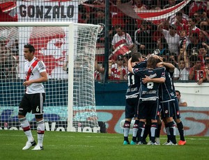 Quilmes River Plate Campeonato Argentino futebol (Foto: Na -Damian Dopacio/ AFP)