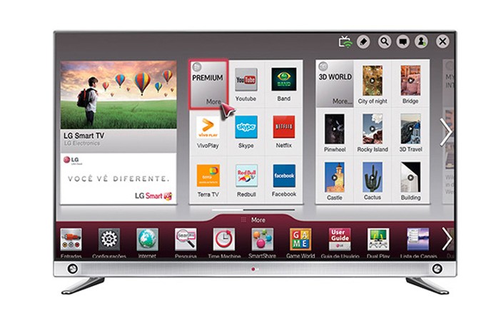 Design é um dos destaques do modelo da LG (Foto: Divulgação)