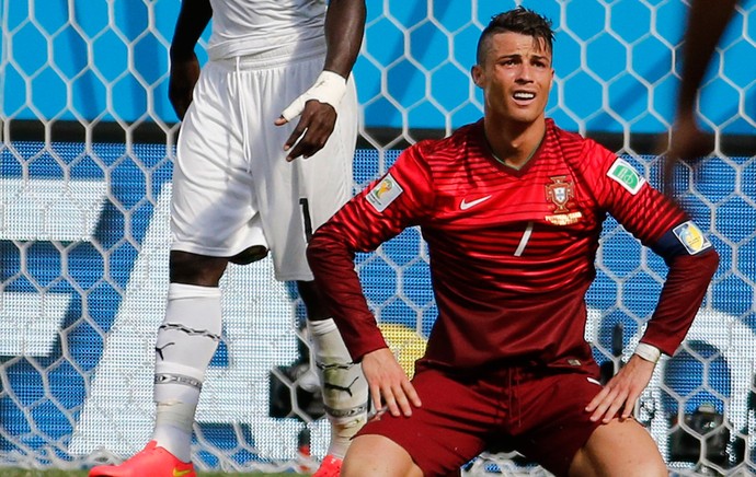 Cristiano Ronaldo Portugal x Gana (Foto: Reuters)