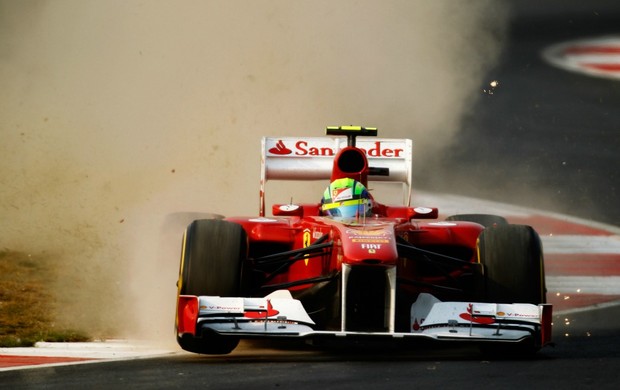 Felipe Massa no GP da Índia de 2011 (Foto: Getty Images)