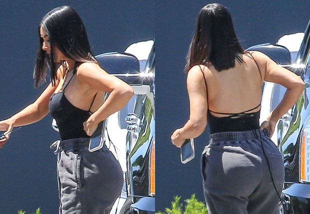 Calça moletom com sales body