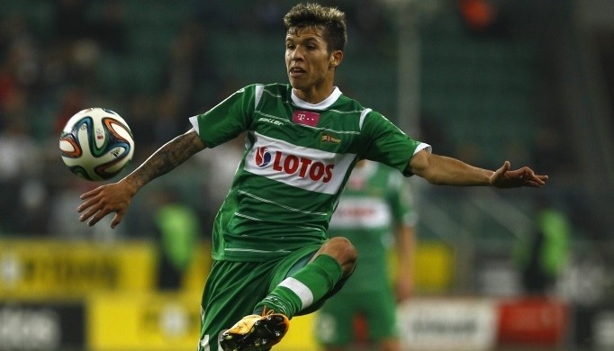 Bruno Nazário Lechia Gdansk (Foto: Divulgação/ Lechia Gdansk)