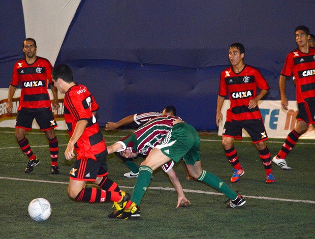 Flamengo e Fluminense futebol de 7 (Foto: Joaquim Azevedo / JornalF7.com)