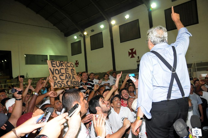 Eleições Vasco - Eurico Miranda (Foto: André Durão)