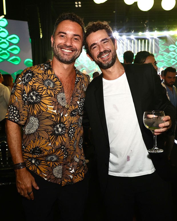 Marco Luque e Felipe Andreoli (Foto: Manuela Scarpa/Brazil News)