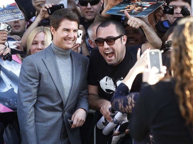 Tom Cruise em première de filme em Los Angeles, nos Estados Unidos (Foto: Fred Prouser/ Reuters)