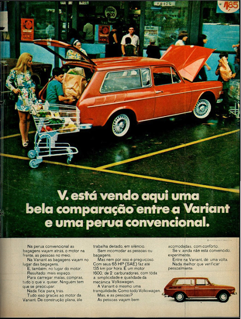 Anúncio VW Variant