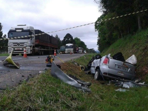 G1 Motorista Morre Em Acidente Com ônibus Na Br 277 Em Prudentópolis