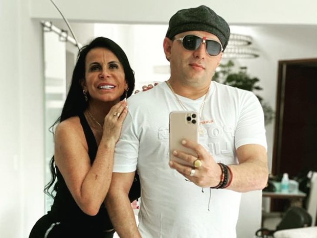 Gretchen e Esdras de Souza (Foto: Reprodução/Instagram) Gretchen e Esdras de Souza (Foto: Reprodução/Instagram)