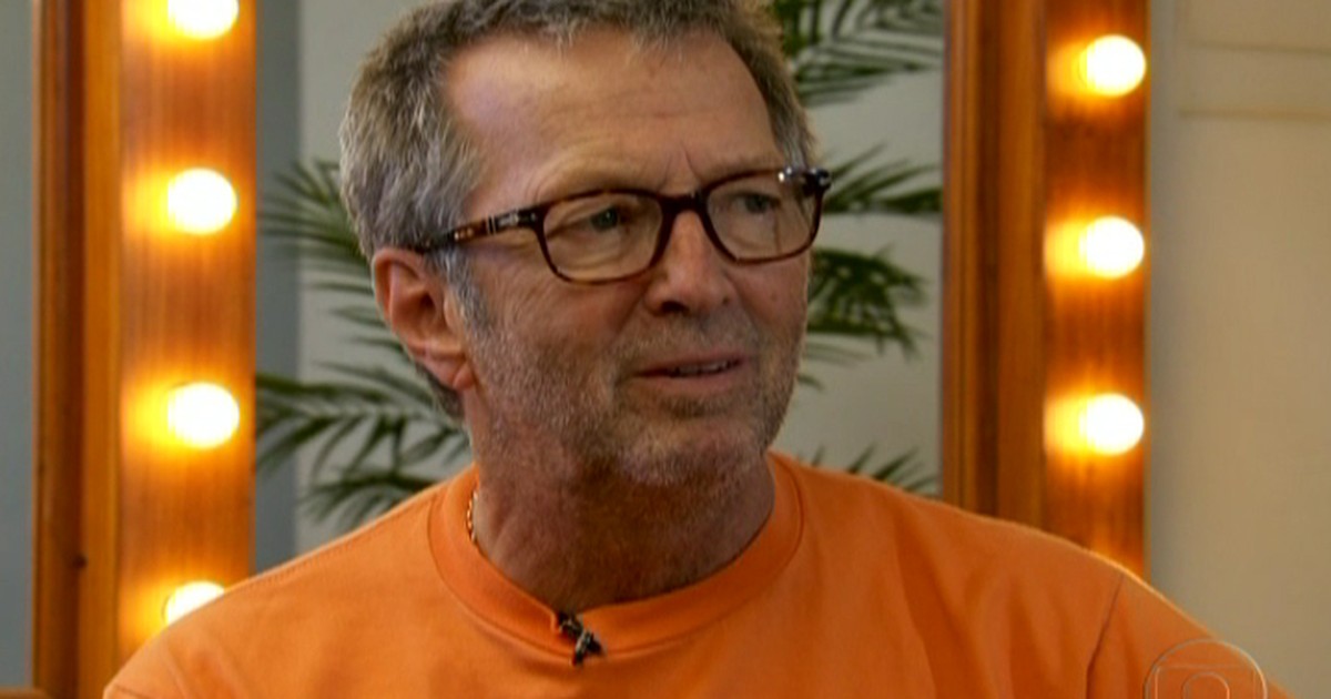 Jornal da Globo Confira entrevista com Eric Clapton