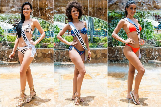 Candidatas a Miss Brasil (Foto: Lucas Ismael / Band)