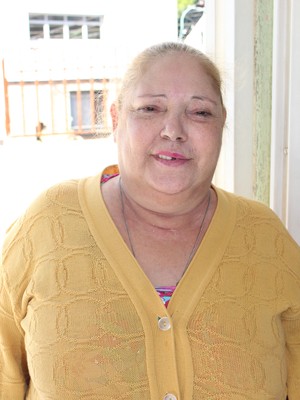 A ex-prostituta e ex-moradora de rua Maria Aparecida conta no vídeo que transmitiu o HIV a 5 parceiros (Foto: Nathalia Tavolieri / ÉPOCA)