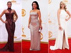 Veja as famosas que arrasaram no tapete vermelho do prêmio Emmy 2013