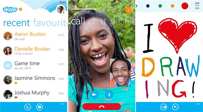Skype adicionou funções exclusivas ao Windows Phone na sua última atualização (Foto: Divulgação/Windows Phone Store)