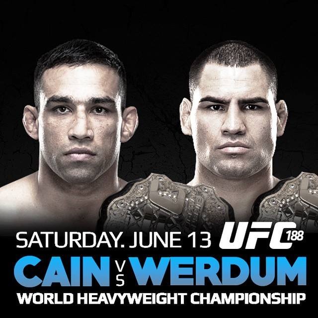 Cain Velasquez vs. Fabricio Werdum set for UFC 188 in Mexico City.