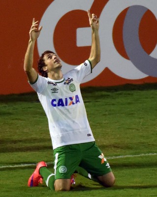 Gol Hyoran Chapecoense (Foto: André Durão) Gol Hyoran Chapecoense (Foto: André Durão)