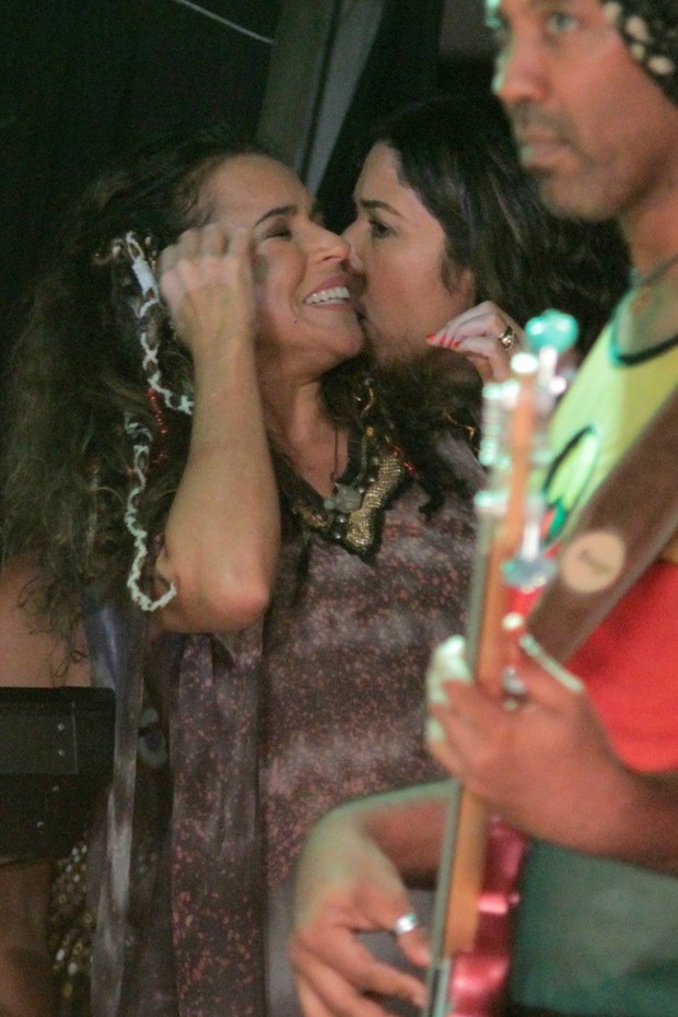 Daniela Mercury e Malu Verosa (Foto: Derick Abreu e Henrique Oliveira / AG.News)