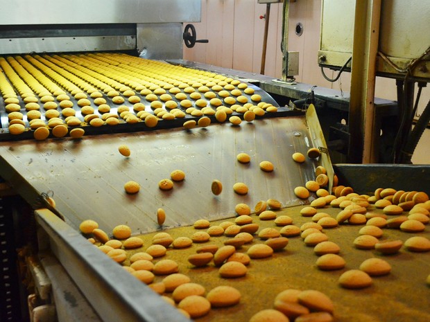 Padaria em Lins se transformou em fábrica de biscoitos na década de 1970 (Foto: Adriano Oliveira/G1)