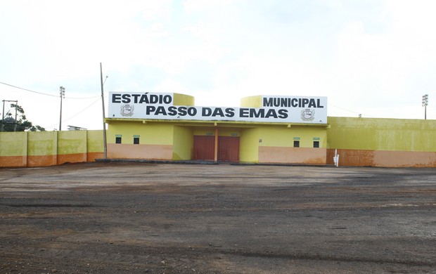 Estádio Passo das Emas em Lucas do Rio Verde (Foto: Gilmar Ramos/Divulgação)