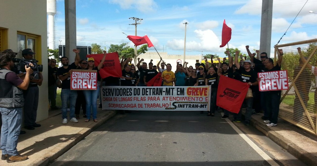 G Servidores De Detran Mt Param Para Cobrar Realiza O De Concurso