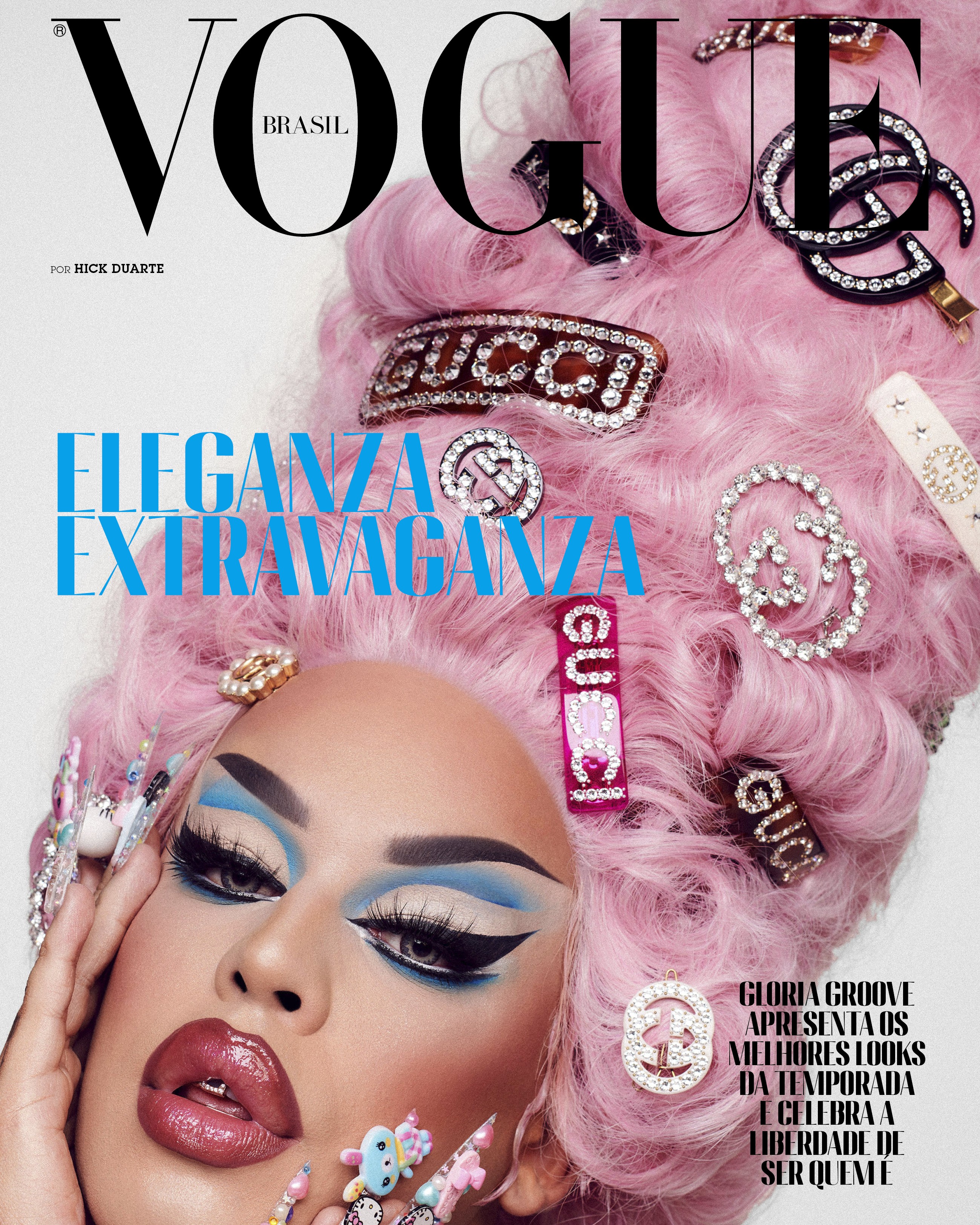 Gloria Groove para Vogue de outubro (Foto: Vogue Brasil/ Hick Duarte)