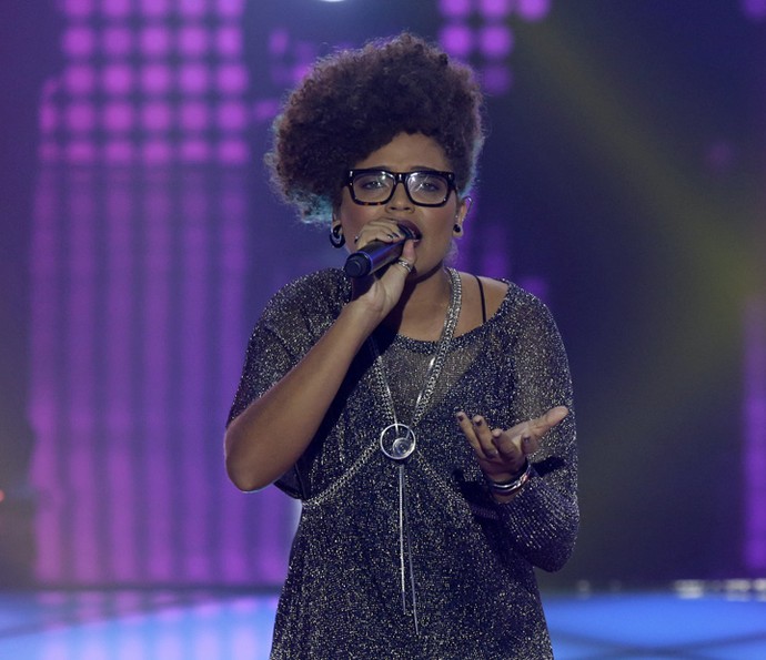 Brena deixou a competição musical (Foto: Artur Meninea/Gshow) Brena deixou a competição musical (Foto: Artur Meninea/Gshow)