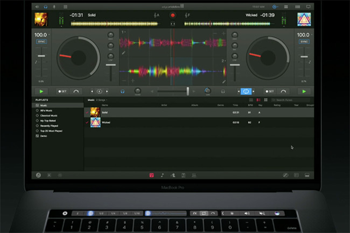 Apps importantes do Mac também oferecem suporte à Touch Bar (Foto: Divulgação/Apple)