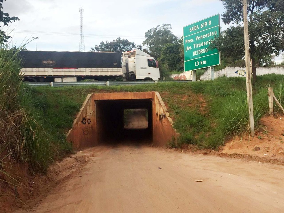 Passagem dá acesso ao Bairro Vencesville (Foto: Prefeitura de Presidente Venceslau/Divulgação)