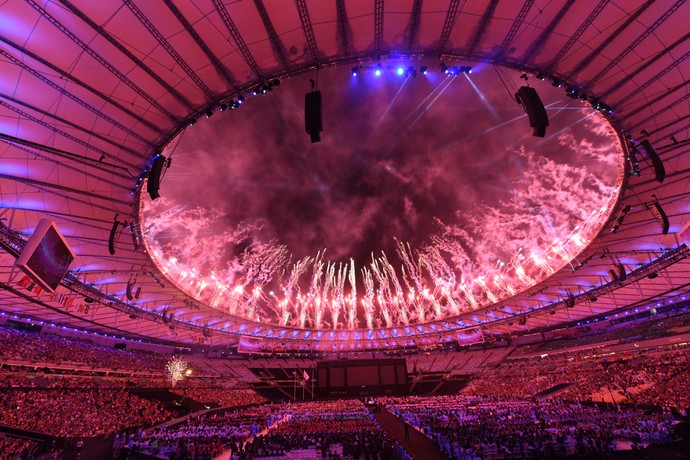 Cerimônia de encerramento Paralimpíada Rio 2016 (Foto: André Durão)