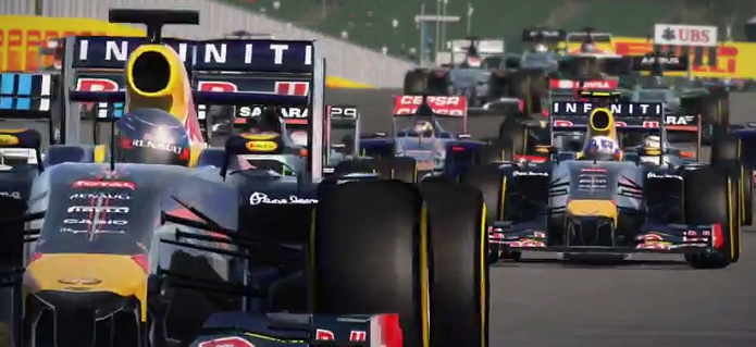 F1 2014: novo vídeo mostra as novidades do game. (Foto: Reprodução/YouTube)
