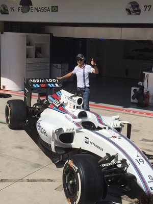 Carro Felipe Massa GP Brasil (Foto: Marcelo Prado) Carro Felipe Massa GP Brasil (Foto: Marcelo Prado)