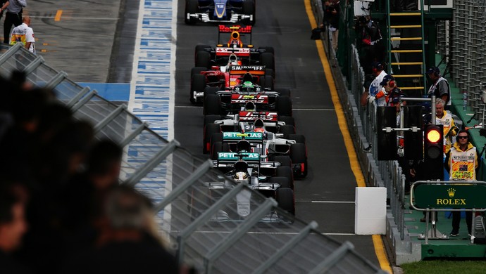 Novo formato de treino classificatório da Fórmula 1 estreou na Austrália (Foto: Getty Images)