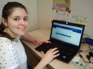 Tayrine Castori, de 17 anos, foi aprovada em direito no Mackenzie pelo Prouni (Foto: Arquivo pessoal/Tayrine Castori)