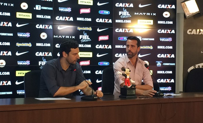Gustavo Herbetta Edu Gaspar Corinthians (Foto: Carlos Augusto Ferrari) Gustavo Herbetta Edu Gaspar Corinthians (Foto: Carlos Augusto Ferrari)