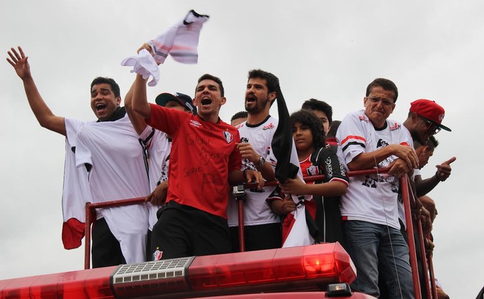 Joinville acesso (Foto: Alessandra Flores/RBS TV)