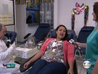 Hemope faz campanha de para atrair doadores de sangue no carnaval