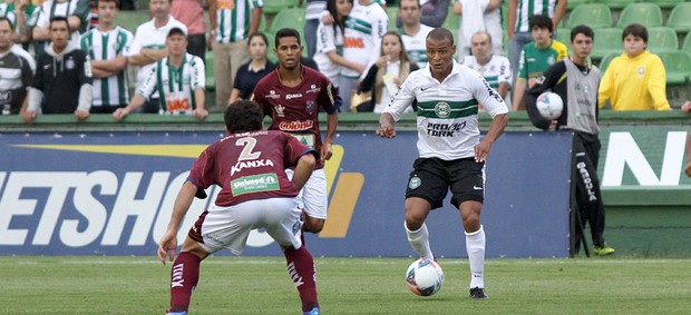 Patric na vitória do Coritiba sobre o Toledo (Foto: Divulgação / Site oficial do Coritiba)