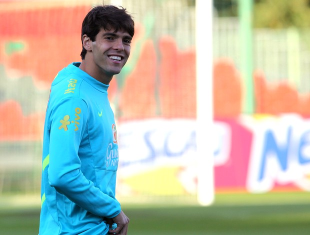 Kaká no treino da seleção brasileira (Foto: Mowa Press)