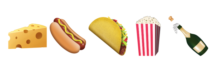Novos emojis de comida no WhatsApp para Android (Foto: Reproduo/Emojipedia)