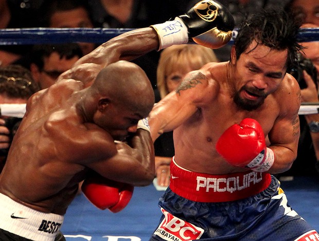 boxe manny pacquiao e timothy bradley (Foto: Agência Getty Images)