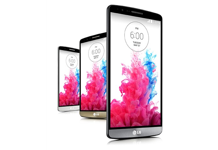 LG G3 é o novo top de linha da LG com tela 2K e bateria de 3.000 mAh de longa duração (Foto: Divulgação/LG)