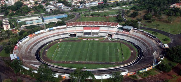 Estádio Santa Cruz, Ribeirão Preto (Foto: Airton G. Silva/Ag. Botafogo)