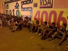 Torcedores são detidos após clássico entre Vila Nova e Goiás, em Goiânia