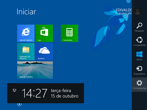 screenshot de Windows 8.1