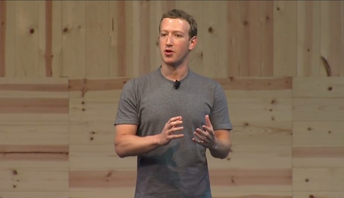 Mark Zuckerberg, CEO do Facebook, fala sobre o novo botão (Foto: Reprodução/Zíngara Lofrano) Mark Zuckerberg, CEO do Facebook, fala sobre o novo botão (Foto: Reprodução/Zíngara Lofrano)
